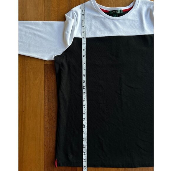 Tommy Hilfiger Long Sleeve ColorBlock Tee, 1X - Picture 9 of 10